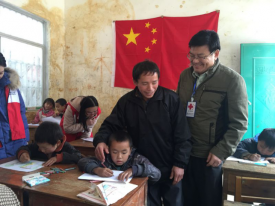 2016年恒全教育作為愛(ài)心志愿者赴河池開(kāi)展助學(xué)送溫暖調研活動(dòng)